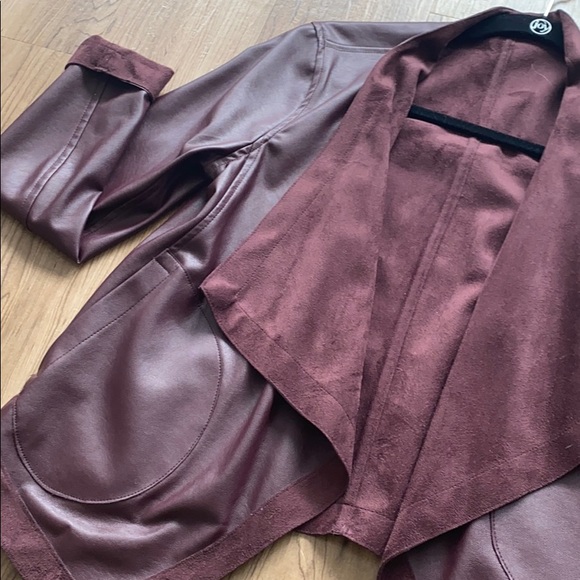 Purple BB Dakota Reversable Jacket - Picture 3 of 4